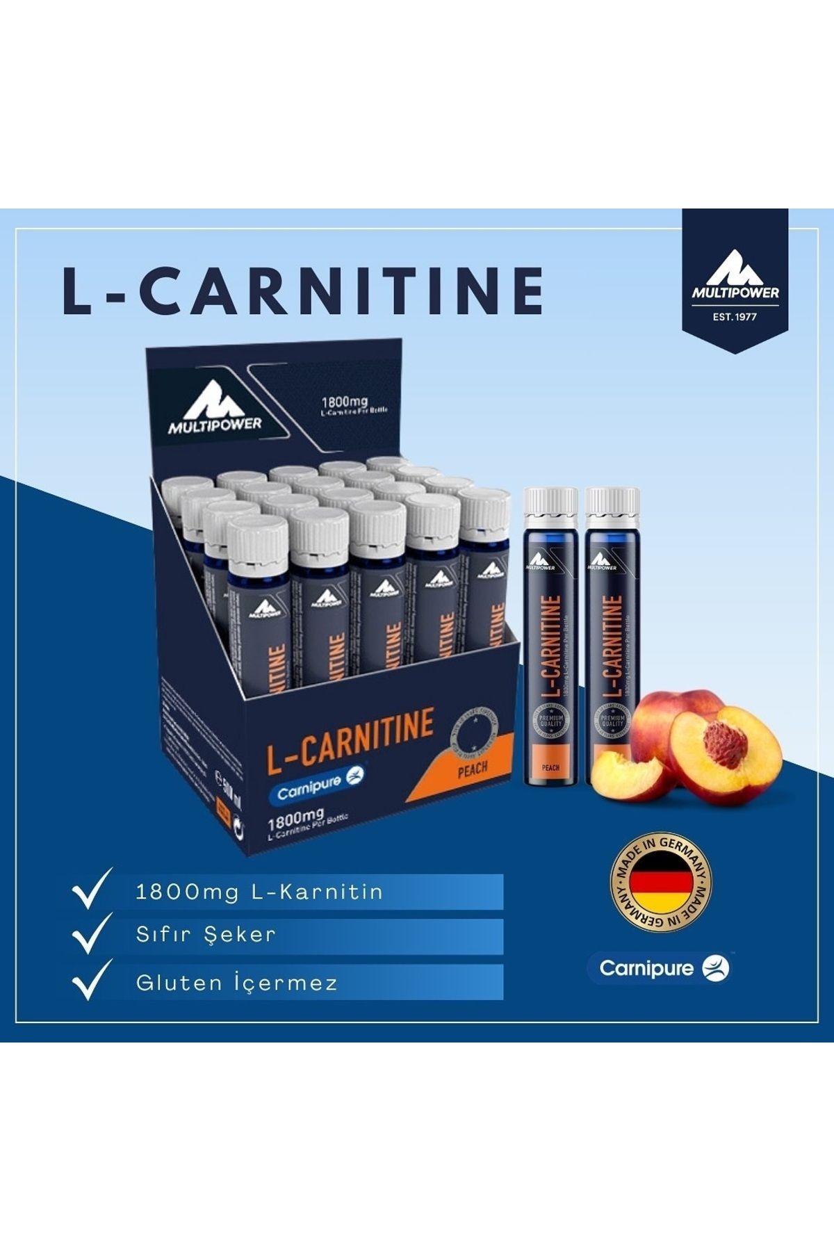 L-carnitine Liquid Forte 1800 Mg 20 Ampül